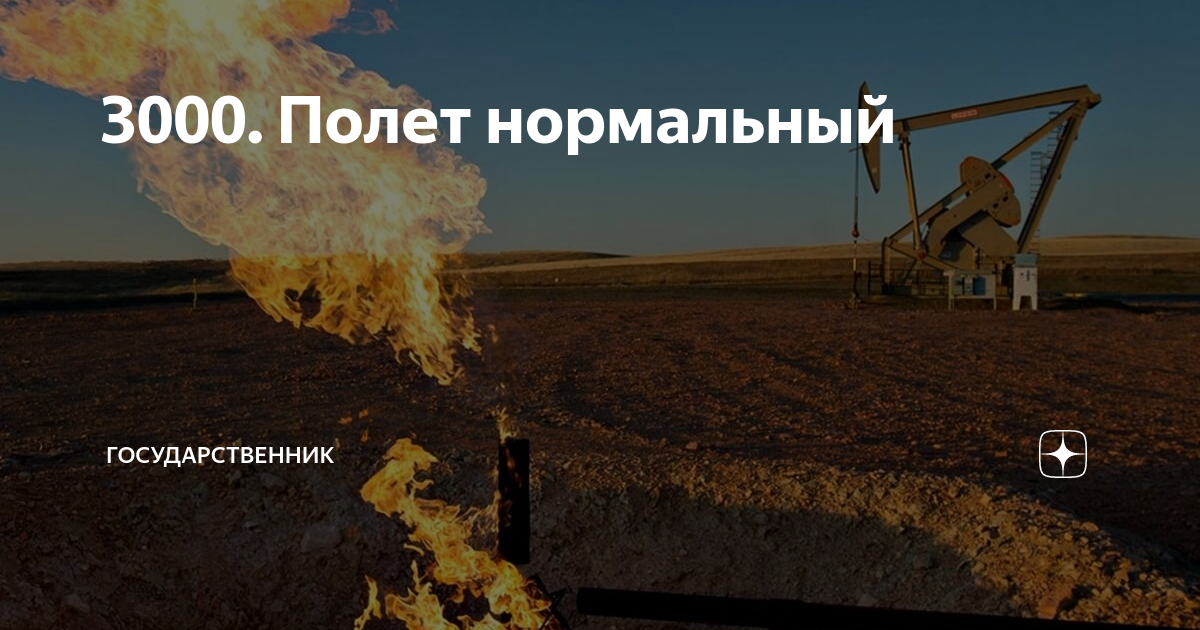 3000. Полет нормальный | Государственник | Дзен