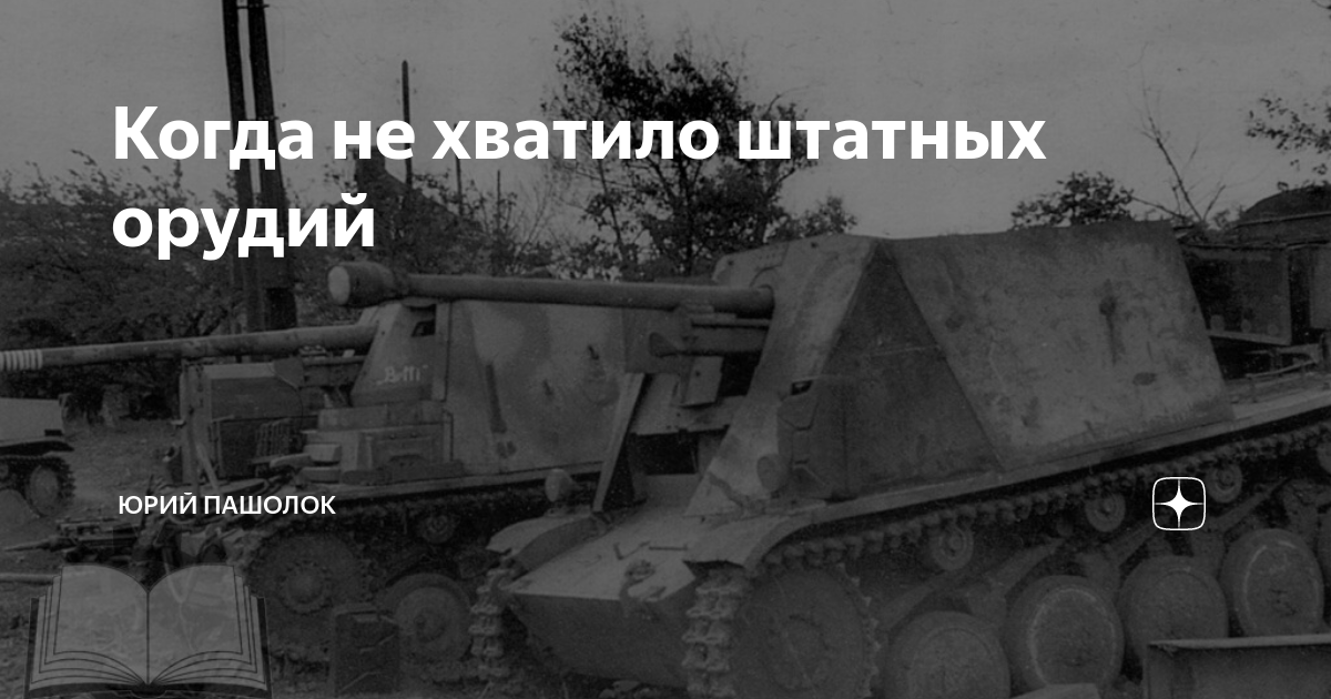 Когда не хватило штатных орудий | Юрий Пашолок | Дзен