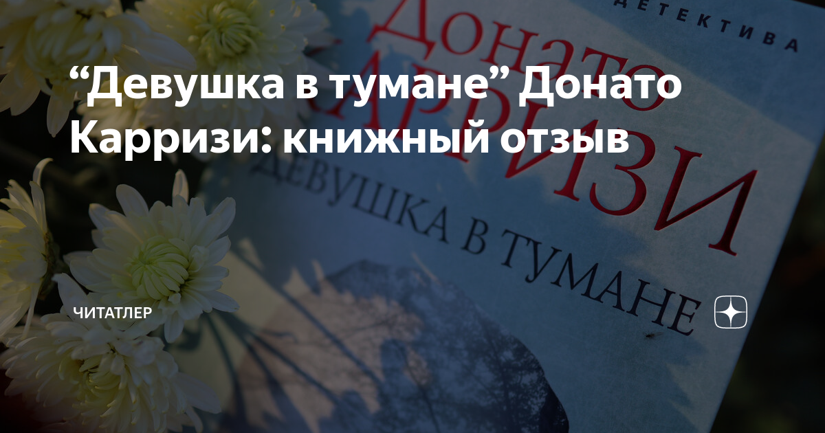 “Девушка в тумане” Донато Карризи: книжный отзыв | ЧиТатлер | Дзен