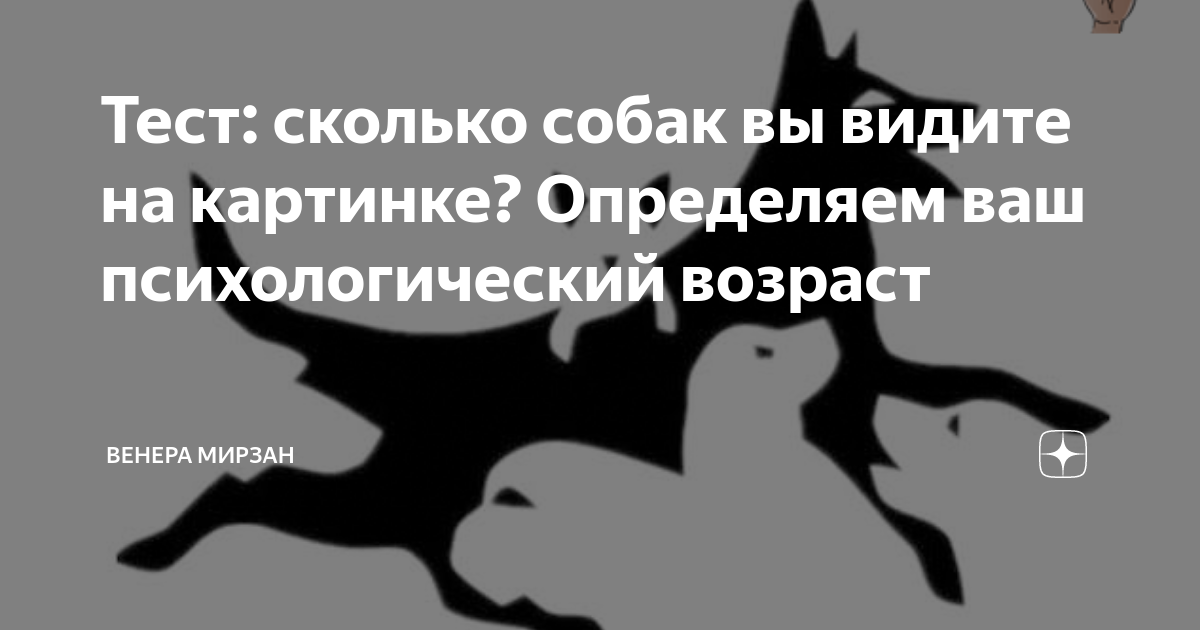 Тест на старость картинка