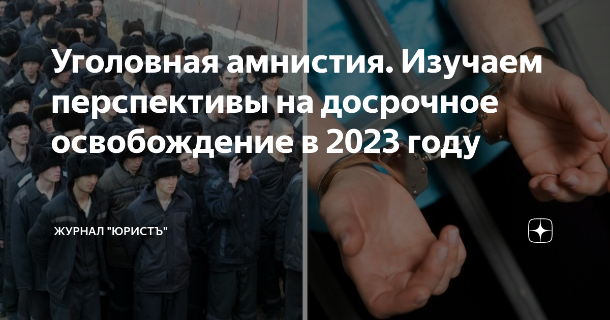 Амнистия 2023 последние новости