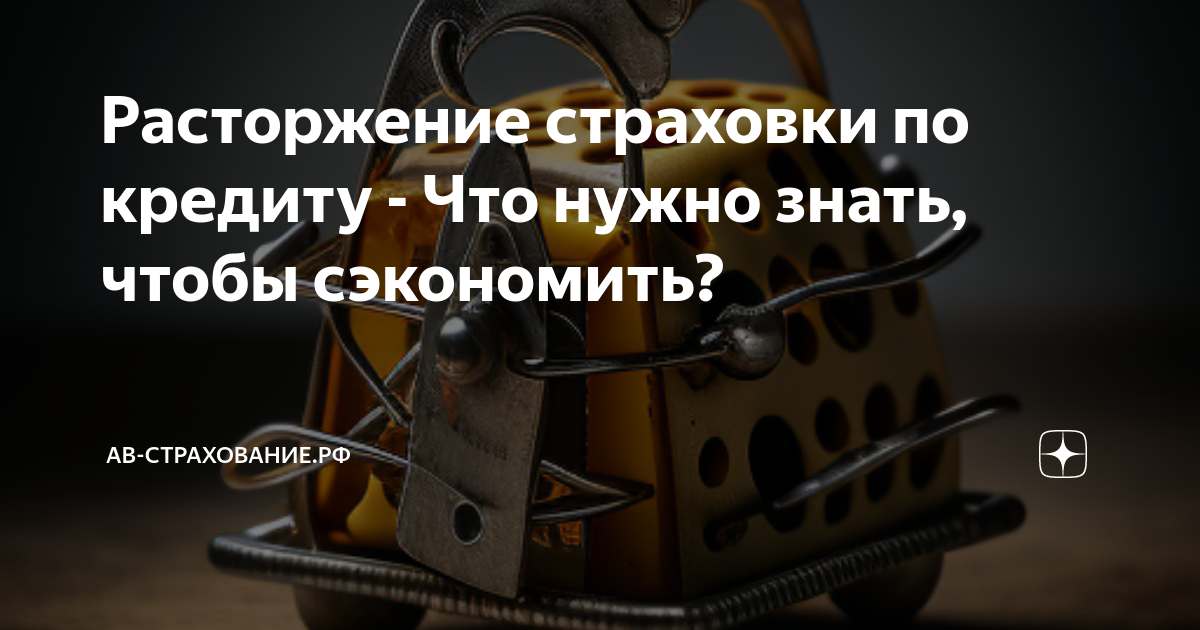 Расторжение страховки по кредиту - Что нужно знать, чтобы сэкономить ...