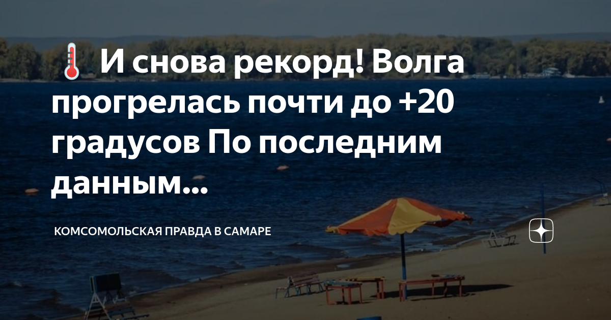 Температура волги