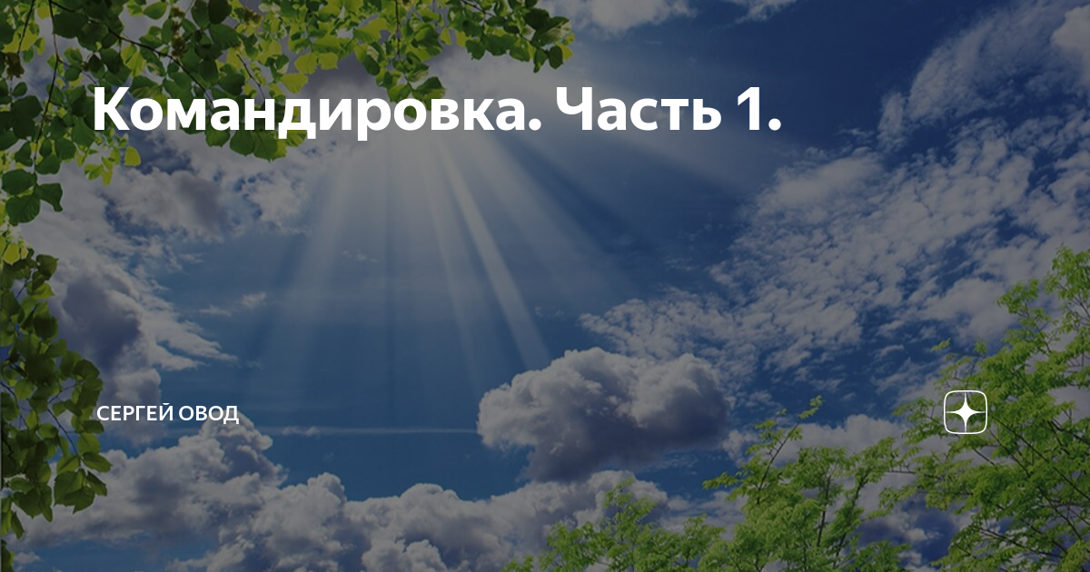 Командировка. Часть 1. | Сергей Овод | Дзен