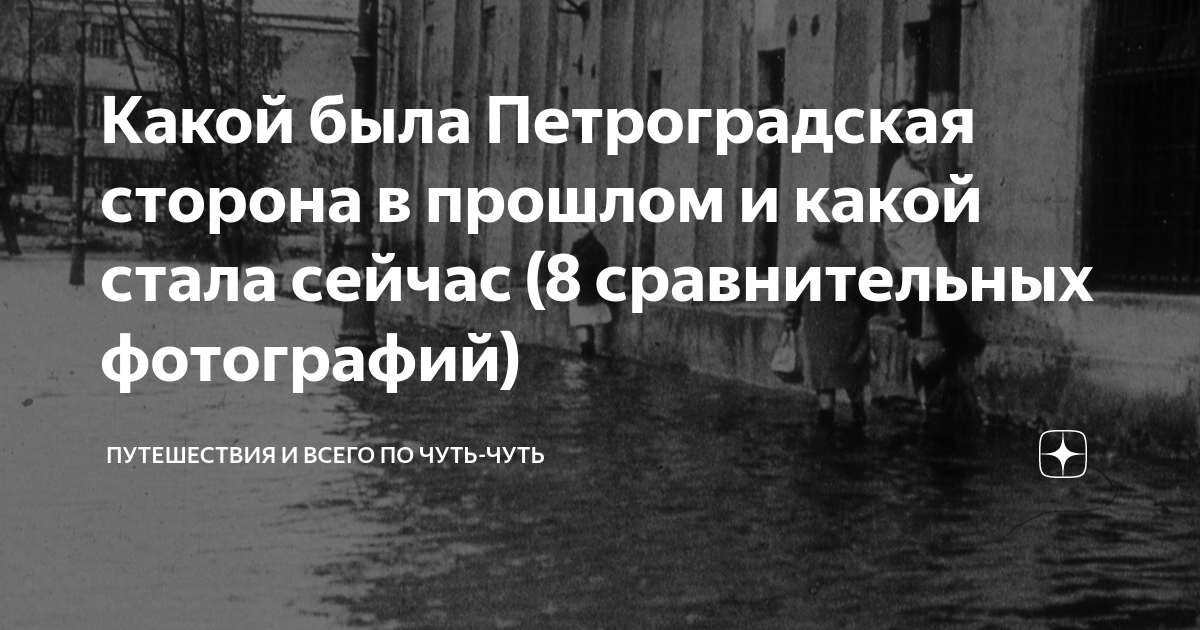 Какой была Петроградская сторона в прошлом и какой стала сейчас (8 ...