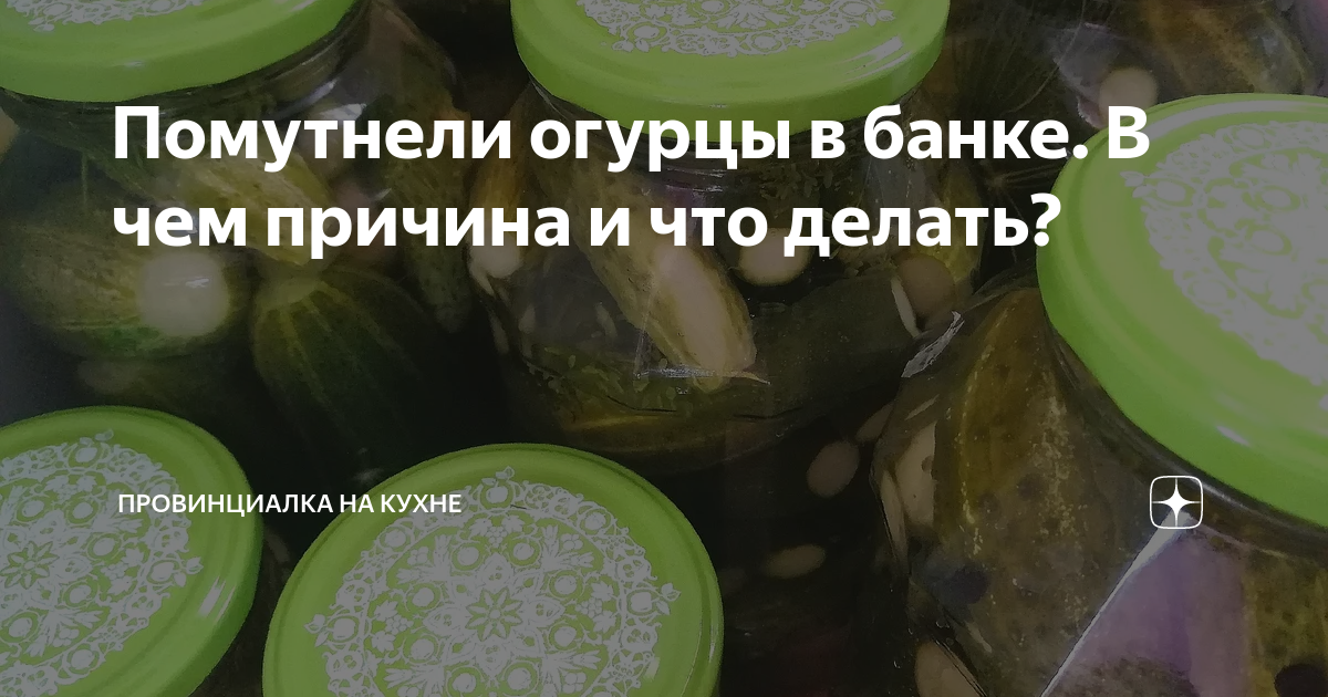 Почему помутнели огурцы в банке после закрытия с уксусом маринованные: причины и способы решения