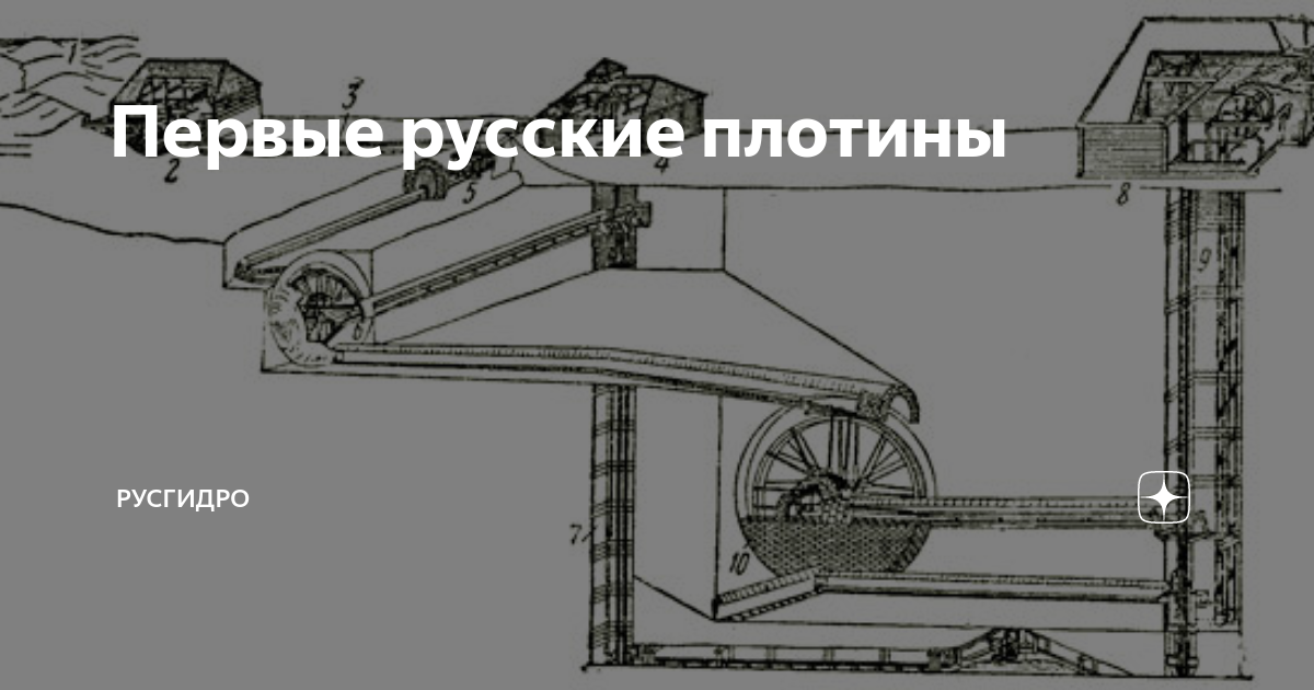 Первые русские плотины | РусГидро | Дзен