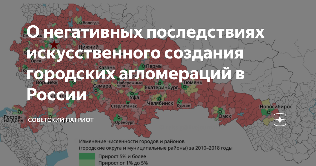 20 агломераций в россии проект