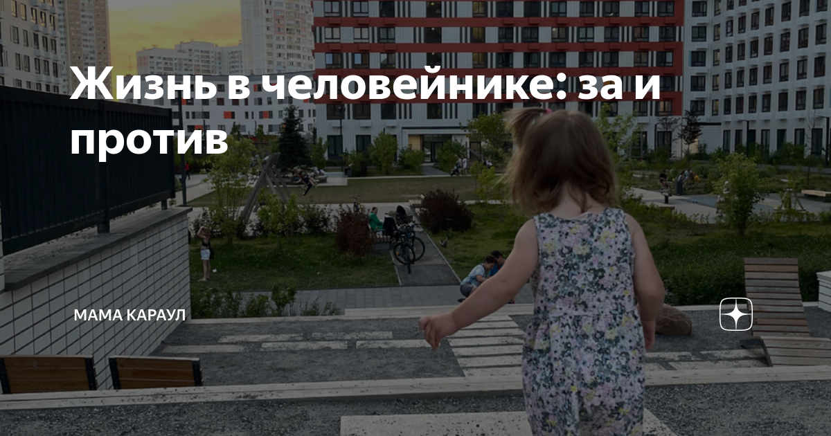Жизнь в человейнике: за и против | Мама караул | Дзен