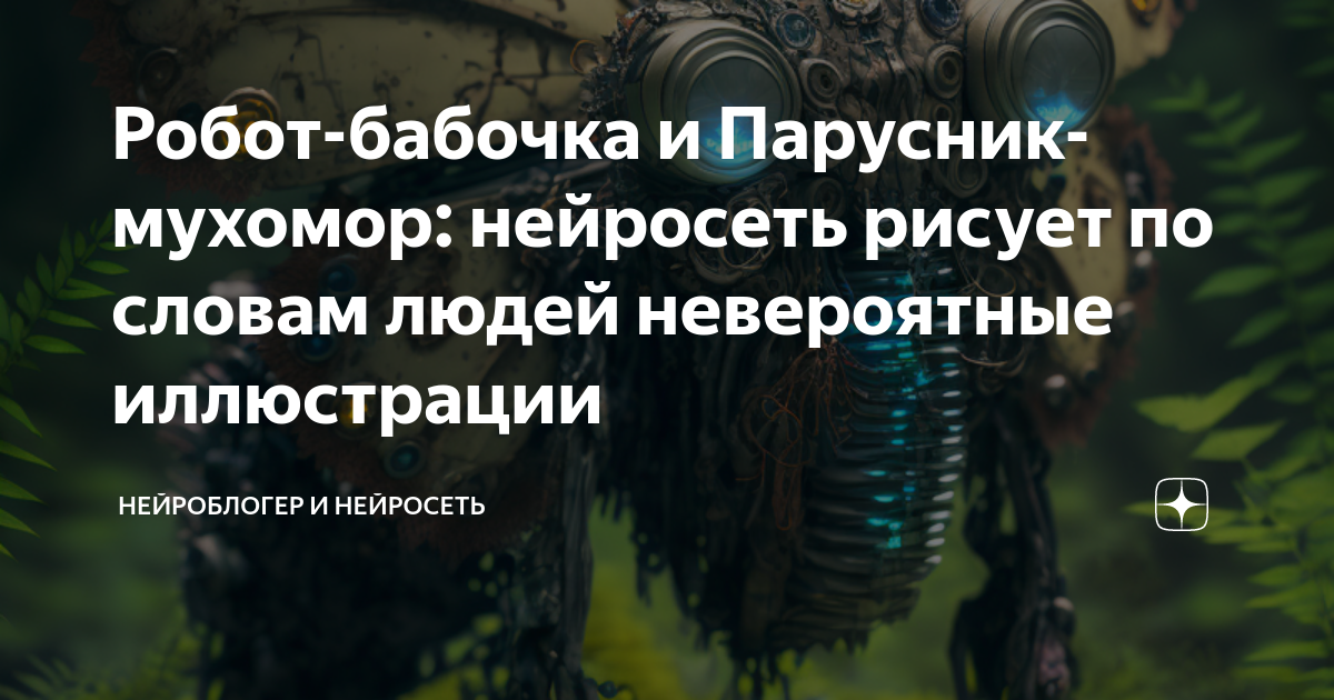 Нейросеть рисует картины по словам