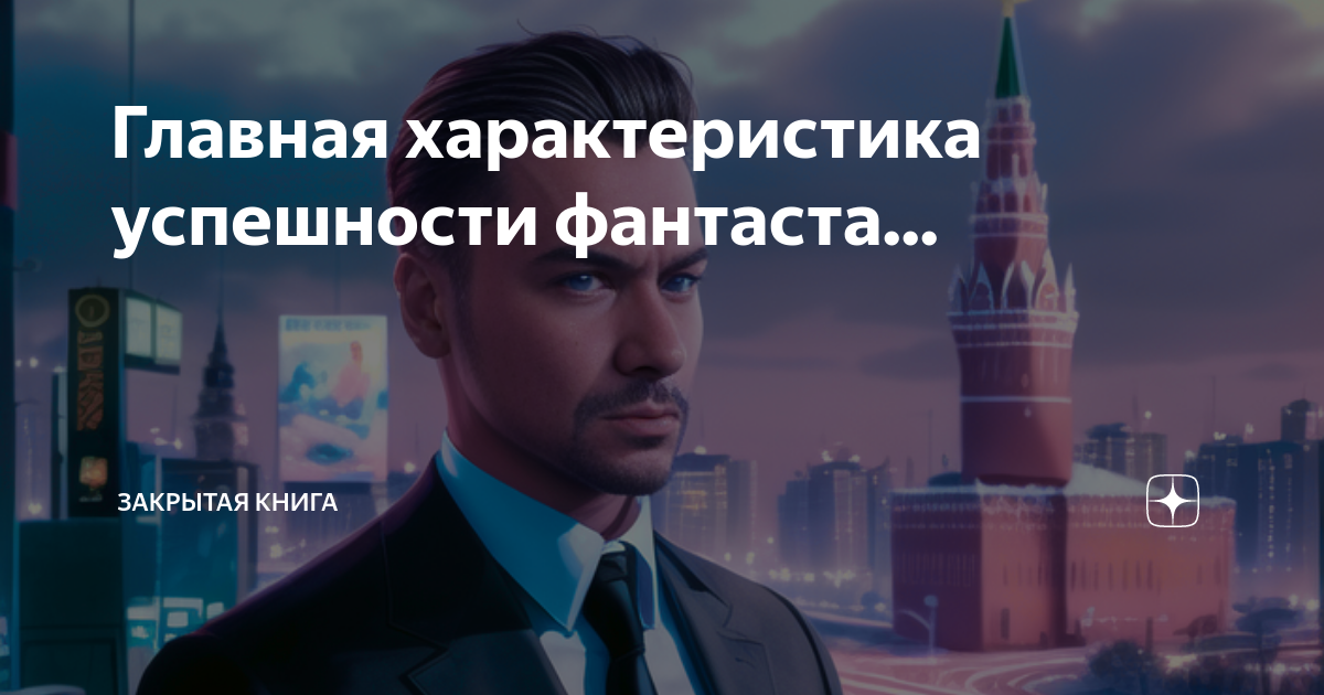 Главная характеристика успешности фантаста... | Закрытая книга | Дзен