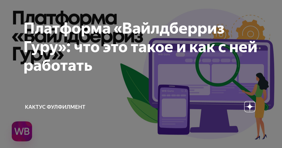 Платформа «Вайлдберриз Гуру»: что это такое и как с ней работать ...
