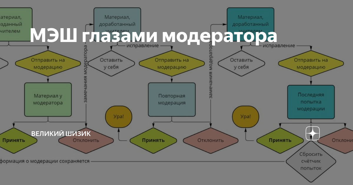МЭШ глазами модератора | Великий Шизик | Дзен