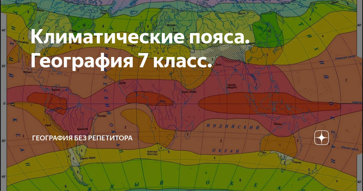 Среднегодовое количество осадков в тропическом поясе