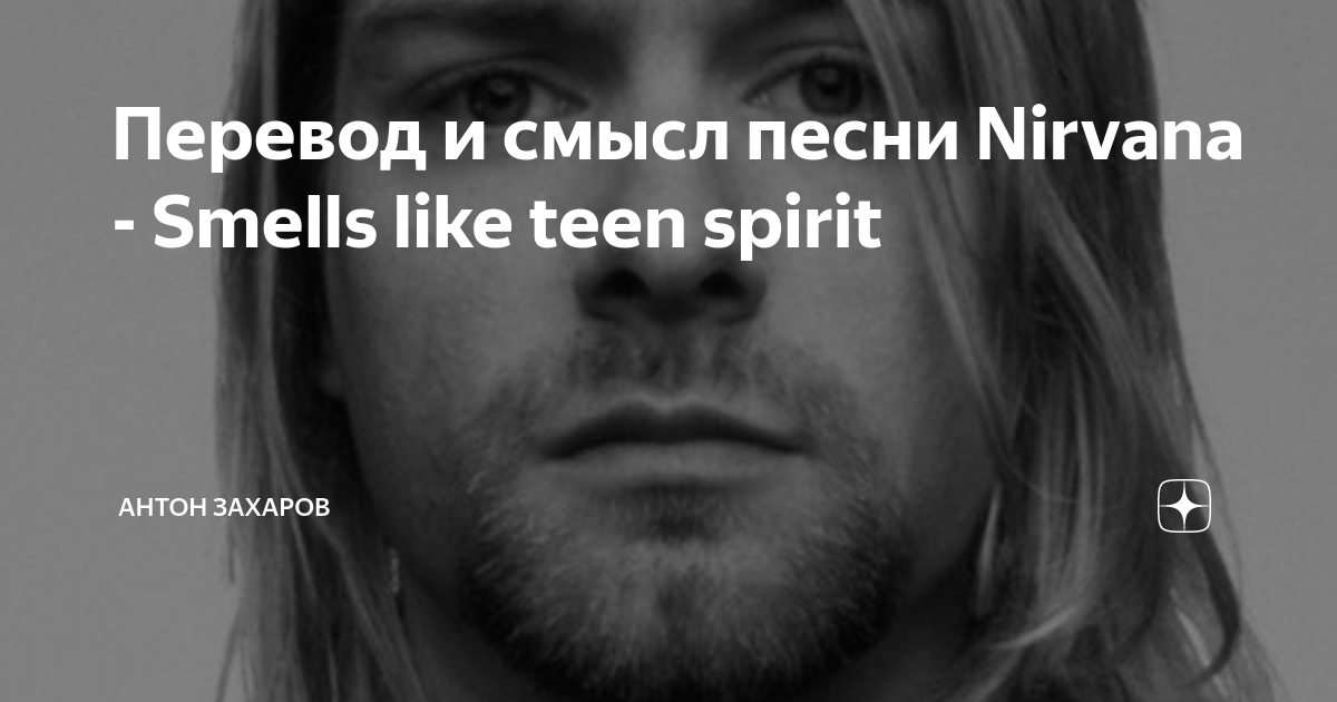 Nirvana smells like перевод