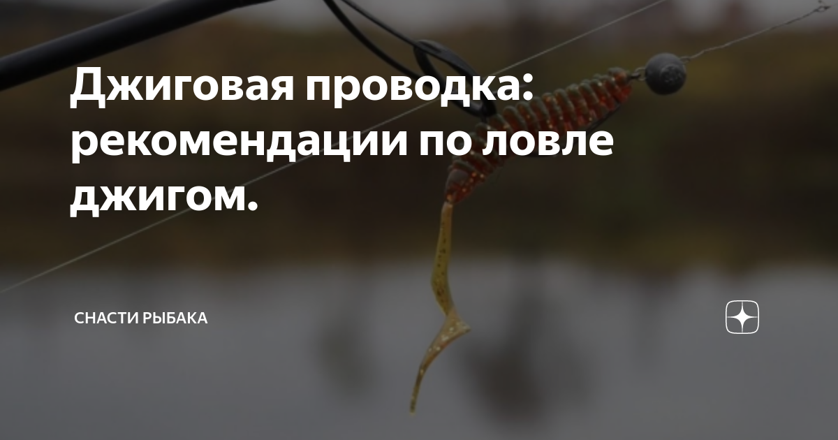 Джиговая проводка: рекомендации по ловле джигом. | Снасти Рыбака | Дзен