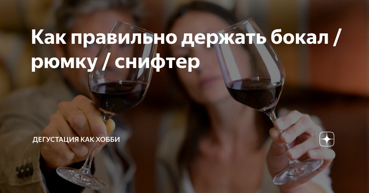 Как правильно держать бокал / рюмку / снифтер | Дегустация как хобби | Дзен