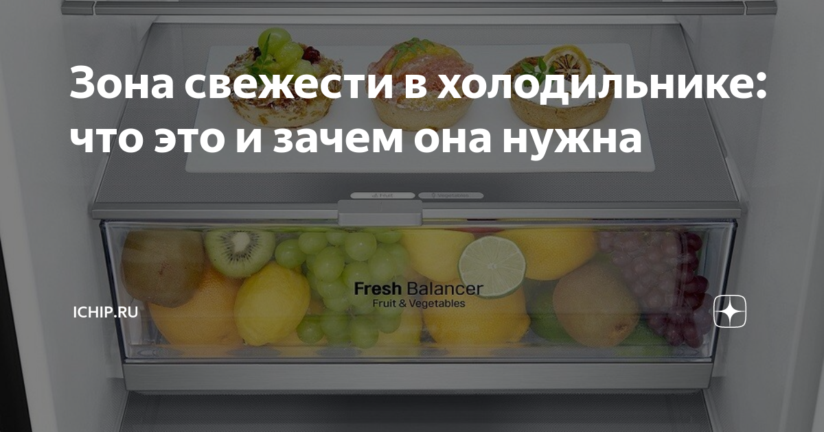  свежести в холодильнике: что это и зачем она нужна | ICHIP.RU | Дзен
