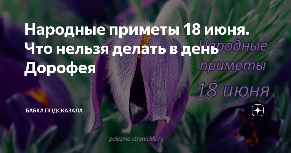 Приметы на 18 апреля 2024. 18 Июня приметы. Народные приметы на 18 июня. 18 Июня праздник Дорофеев день. Приметы и праздники 18 июня.