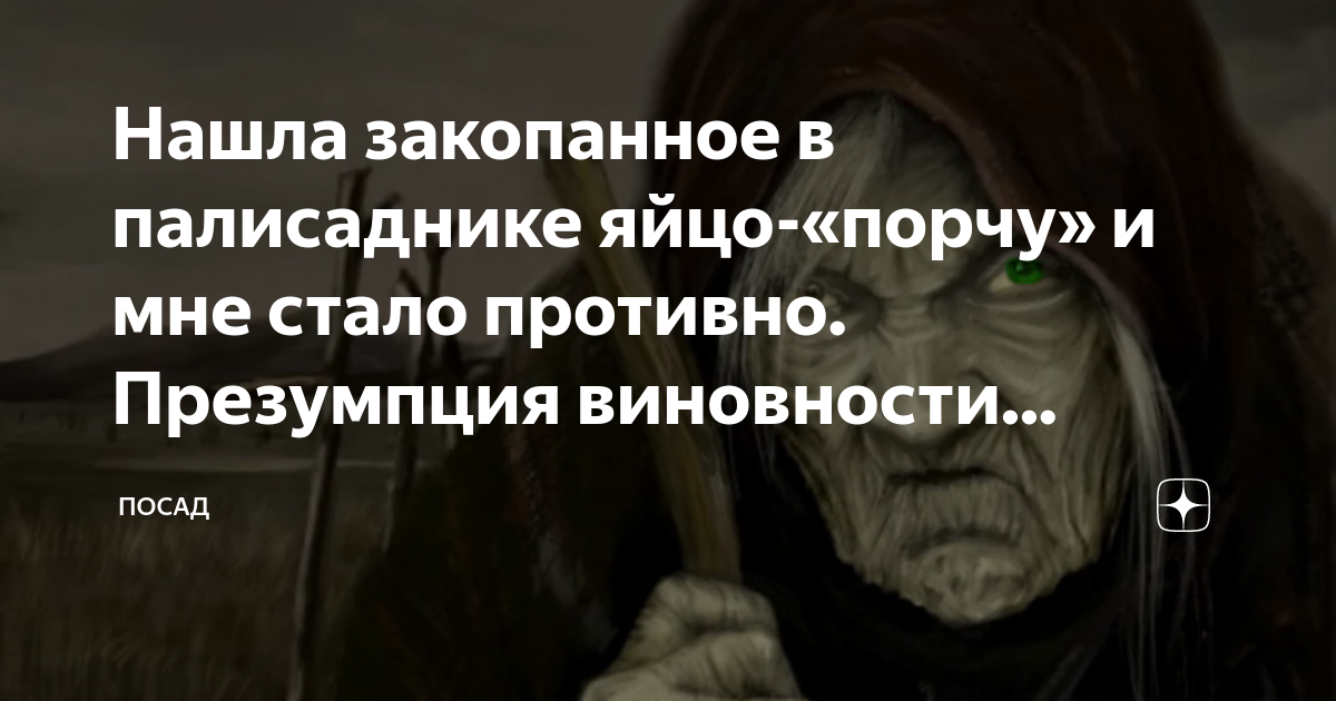 Жена нашла на огороде закопанное свежее куриное яйцо. Что с ним делать?