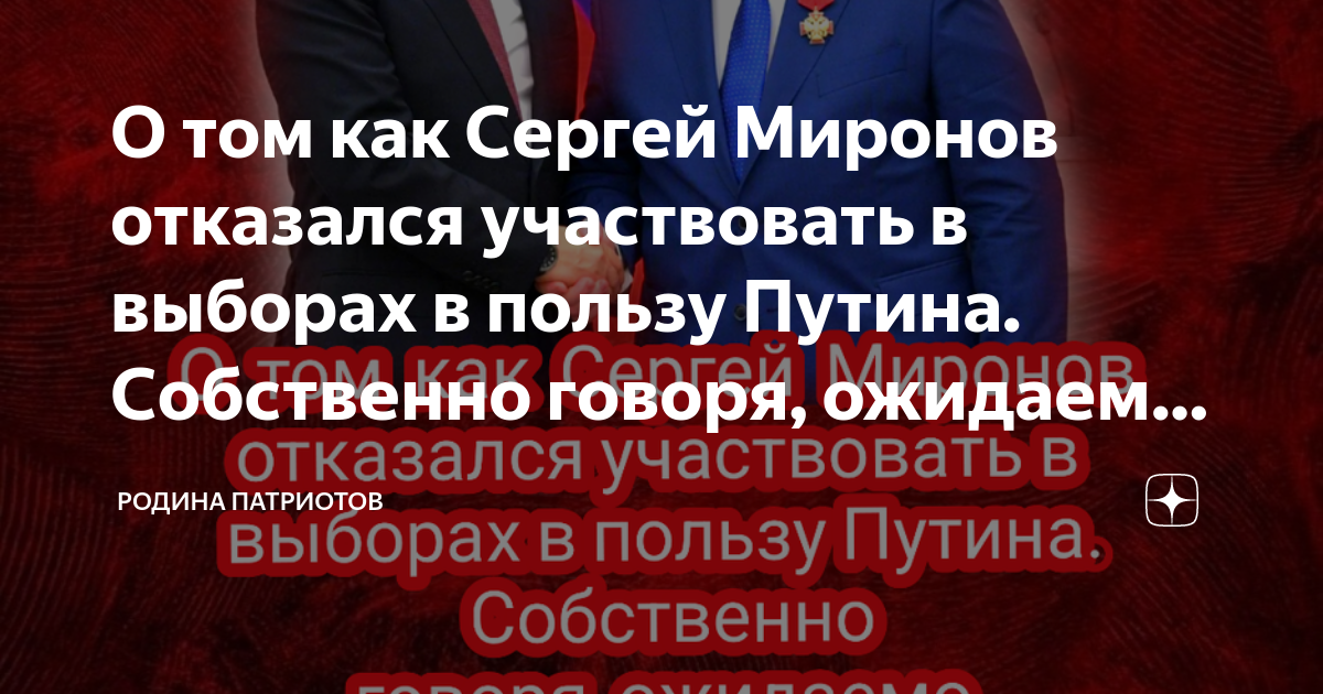 Партия спойлер это
