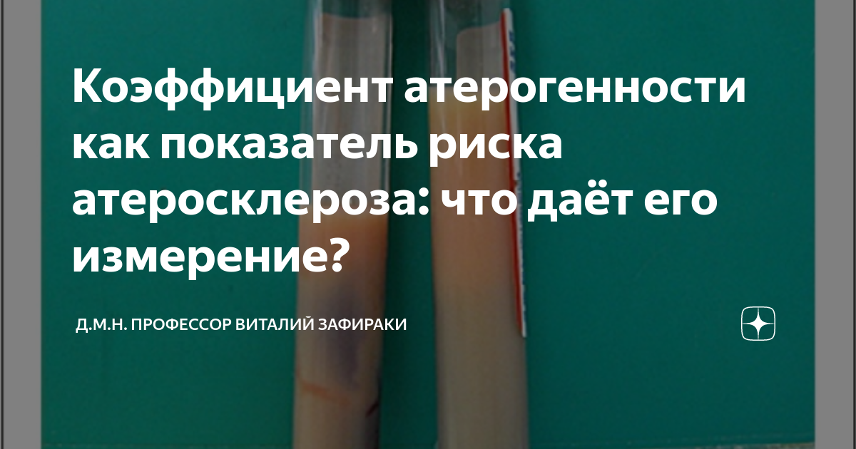 что такое индекс атерогенности