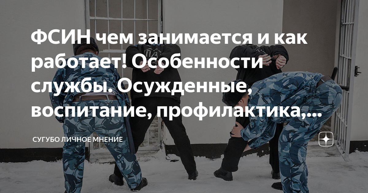 Управление деятельностью тюрем и следственных изоляторов фсин россии схема