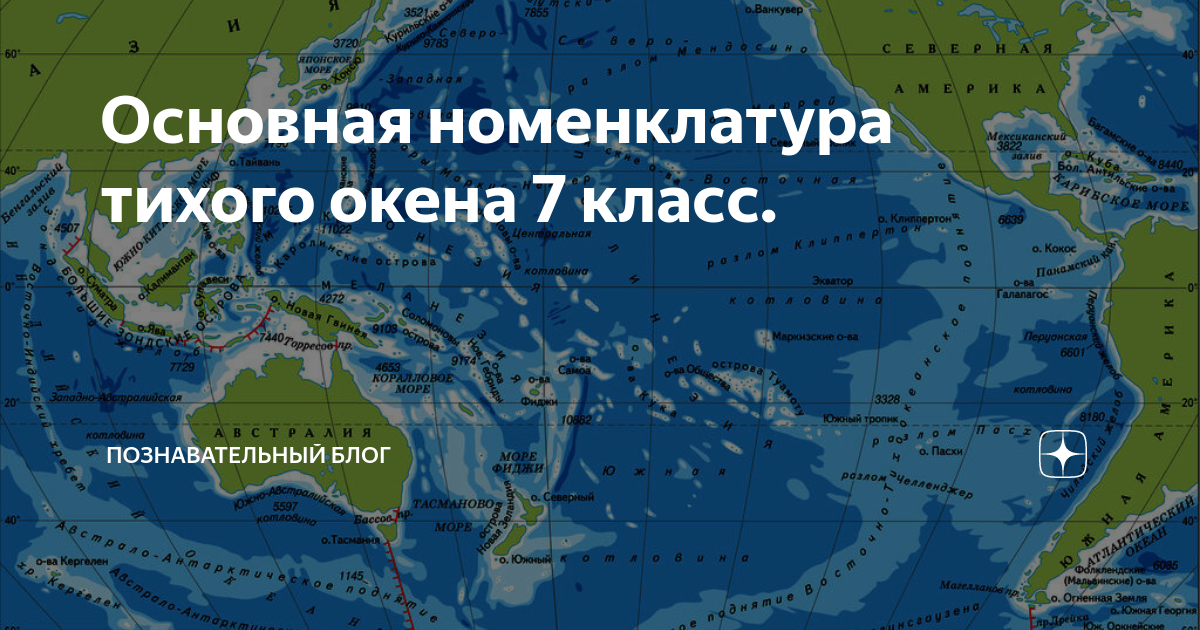 Какие пояса тихого океана. Острова Тихого океана список