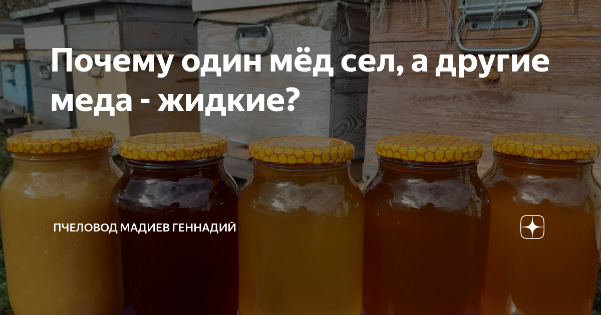 Other honey. Мёд жидкий причины.