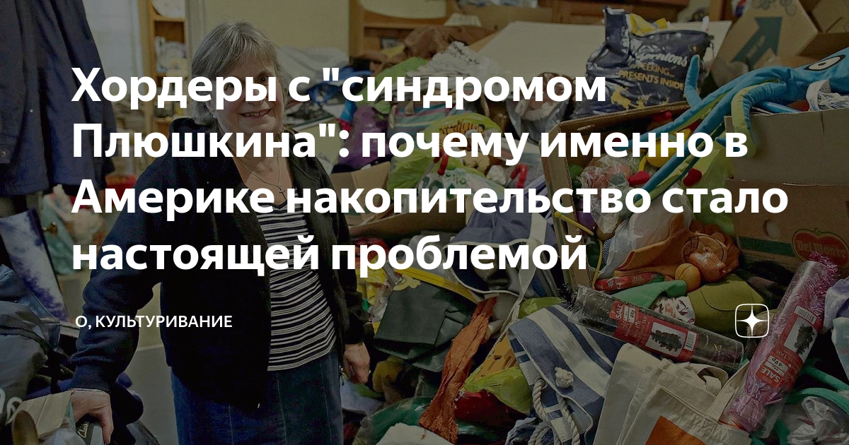 почему синдром плюшкина. почему синдром плюшкина. патологическое накопительство. почему синдром плюшкина.
