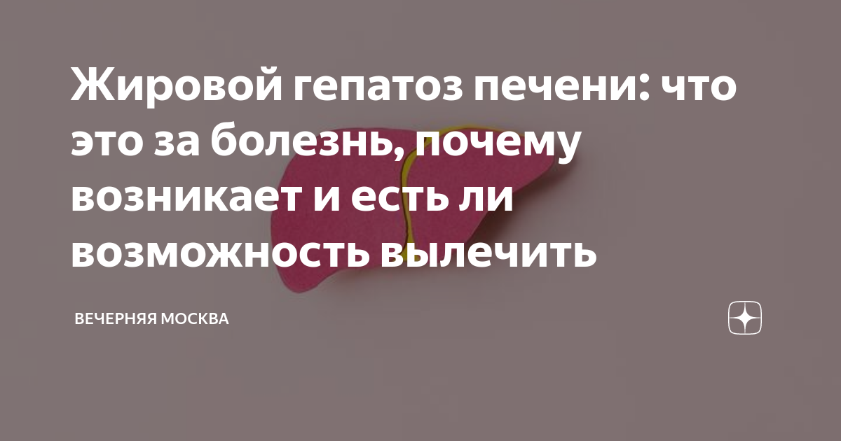 Жировой гепатоз печени: что это за болезнь, почему возникает и есть ли ...