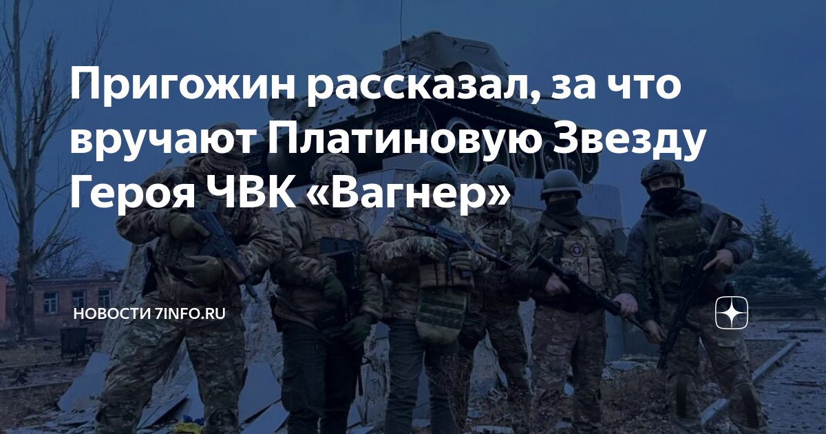 Платиновая звезда чвк вагнер фото