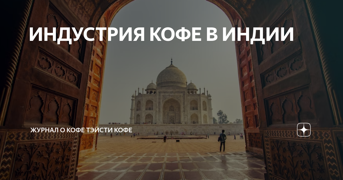 ИНДУСТРИЯ КОФЕ В ИНДИИ | Журнал о кофе Тэйсти кофе | Дзен
