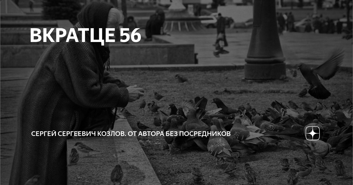 ВКРАТЦЕ 56 | Сергей Сергеевич Козлов. От автора без посредников | Дзен