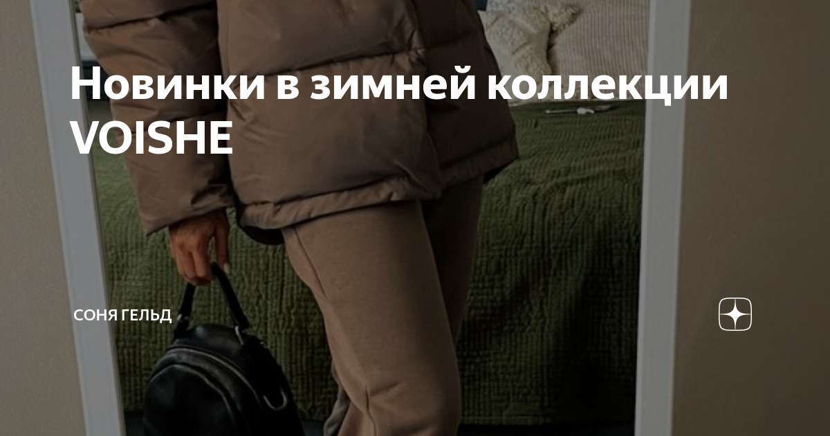 Новинки в зимней коллекции VOISHE | Соня Гельд | Дзен