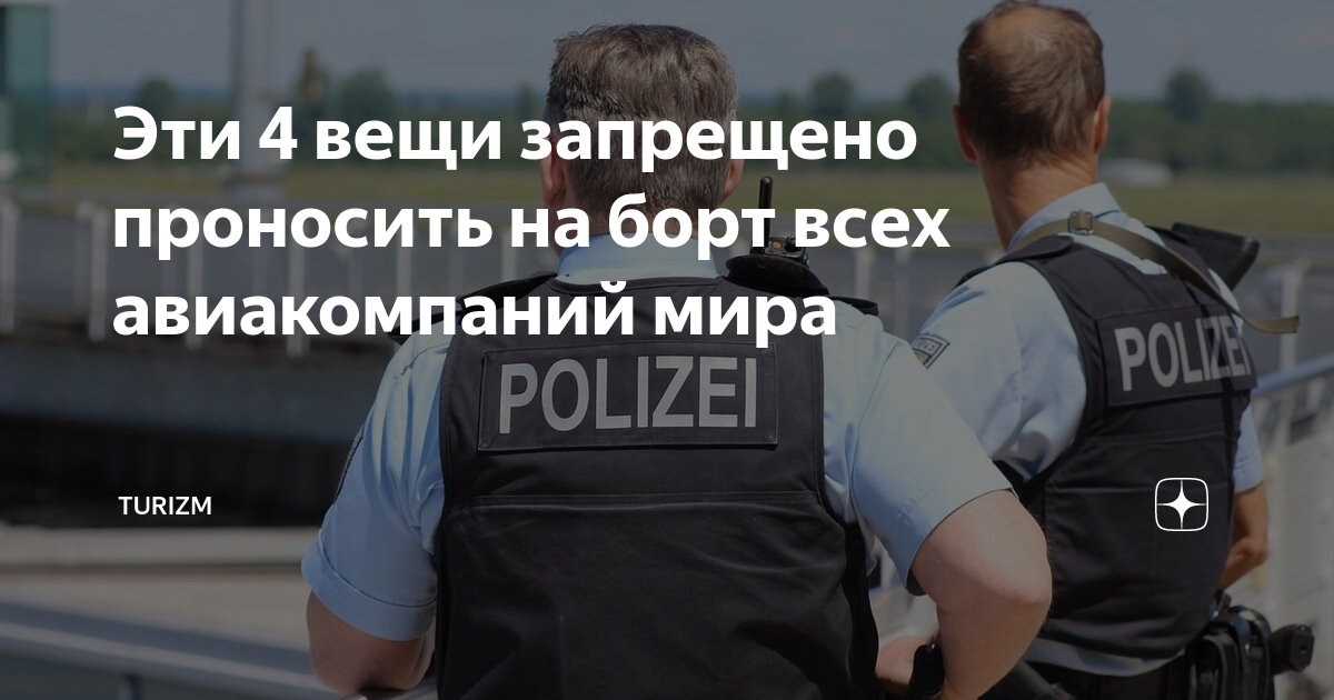 Эти 4 вещи запрещено проносить на борт всех авиакомпаний мира | Turizm ...