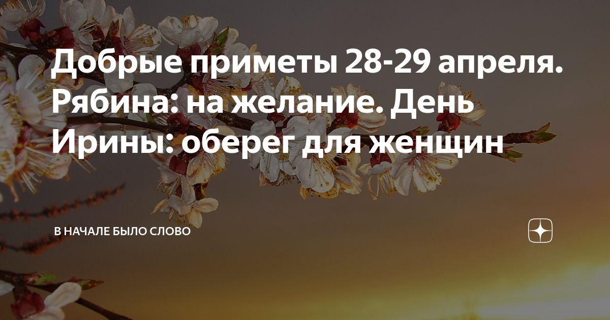 Песня добрая примета. Ветка БАБАХИ. Приметы на 28 апреля. 29 Апреля приметы.