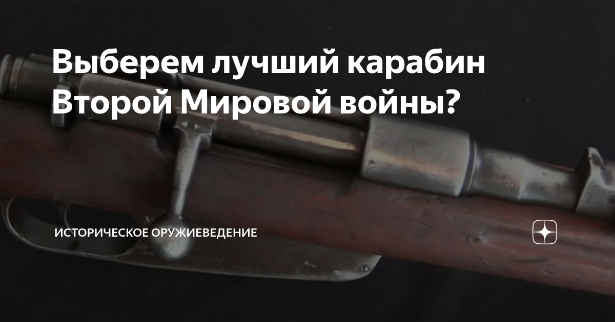 Выберем лучший карабин Второй Мировой войны? | Историческое ...
