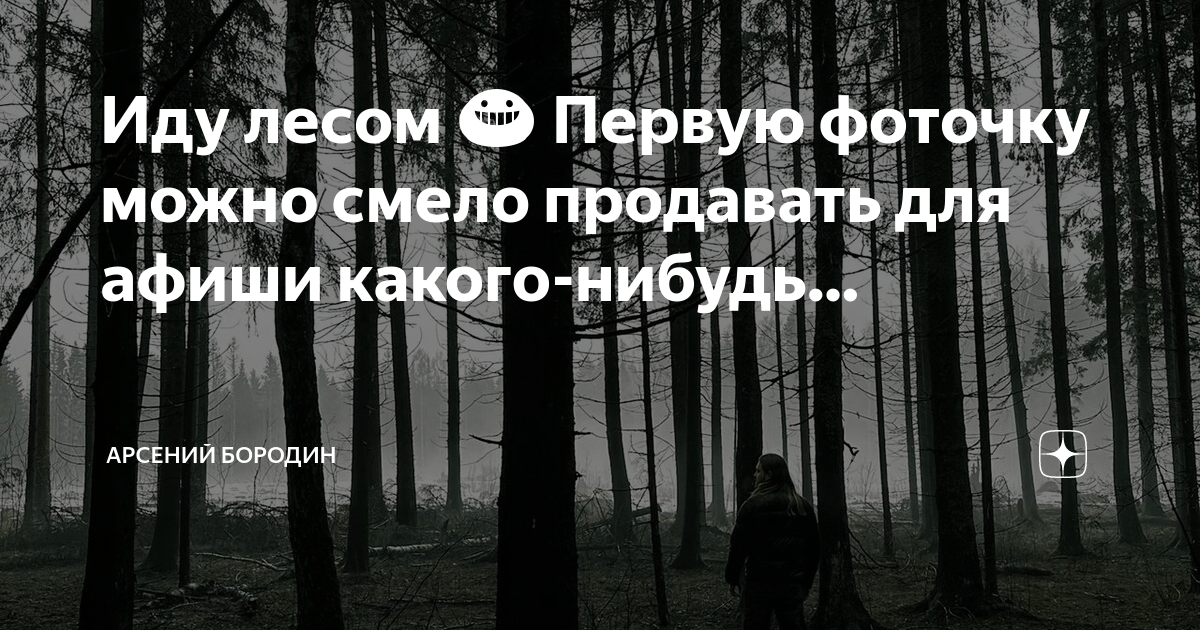 Вы замечали наверное идешь по лесу