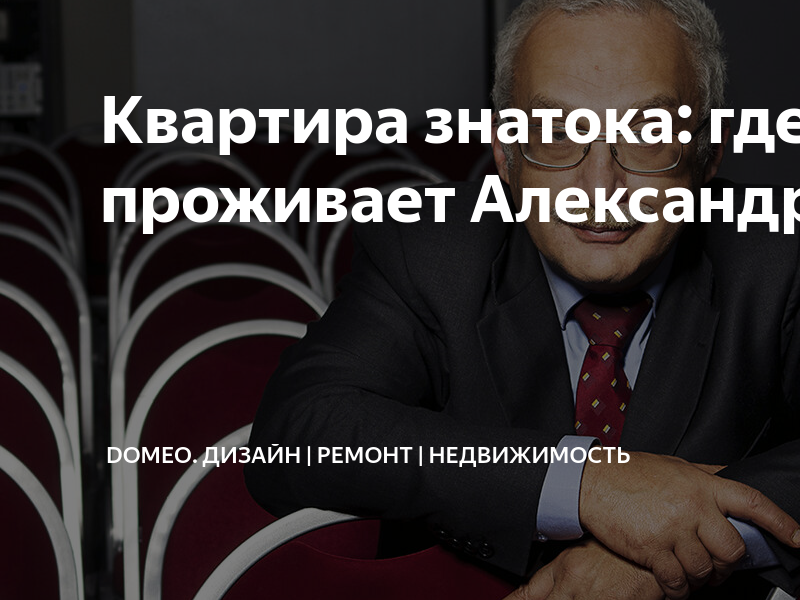 Квартира знатока: где проживает Александр Друзь | DOMEO | РЕМОНТ ...