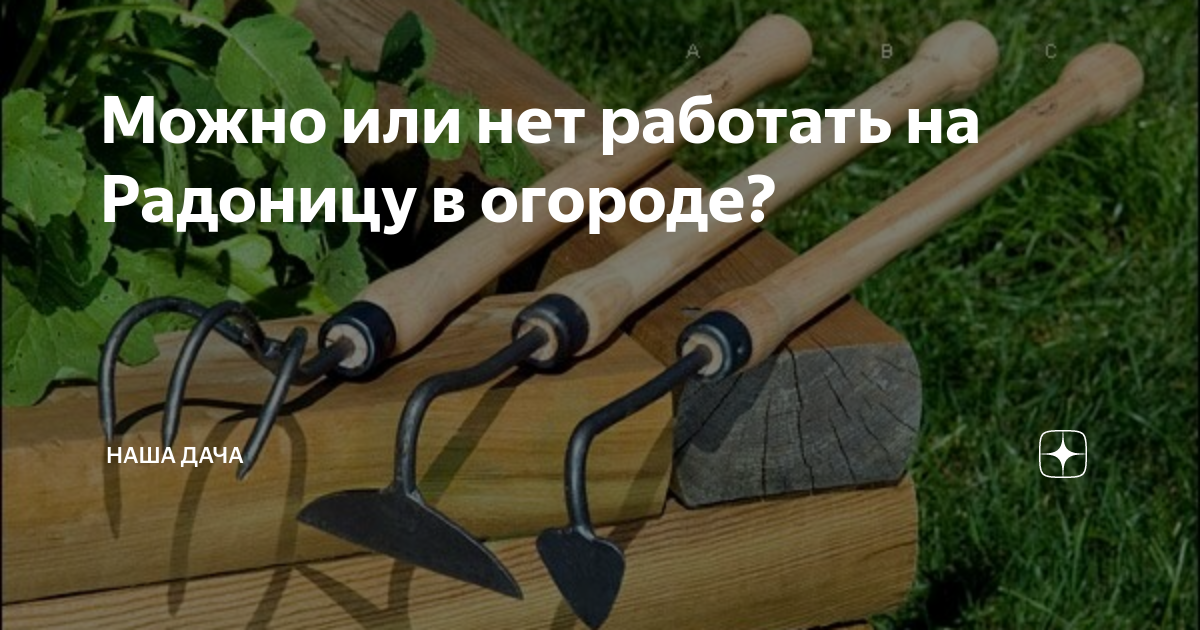 Можно или нет работать на Радоницу в огороде? | Наша Дача | Дзен