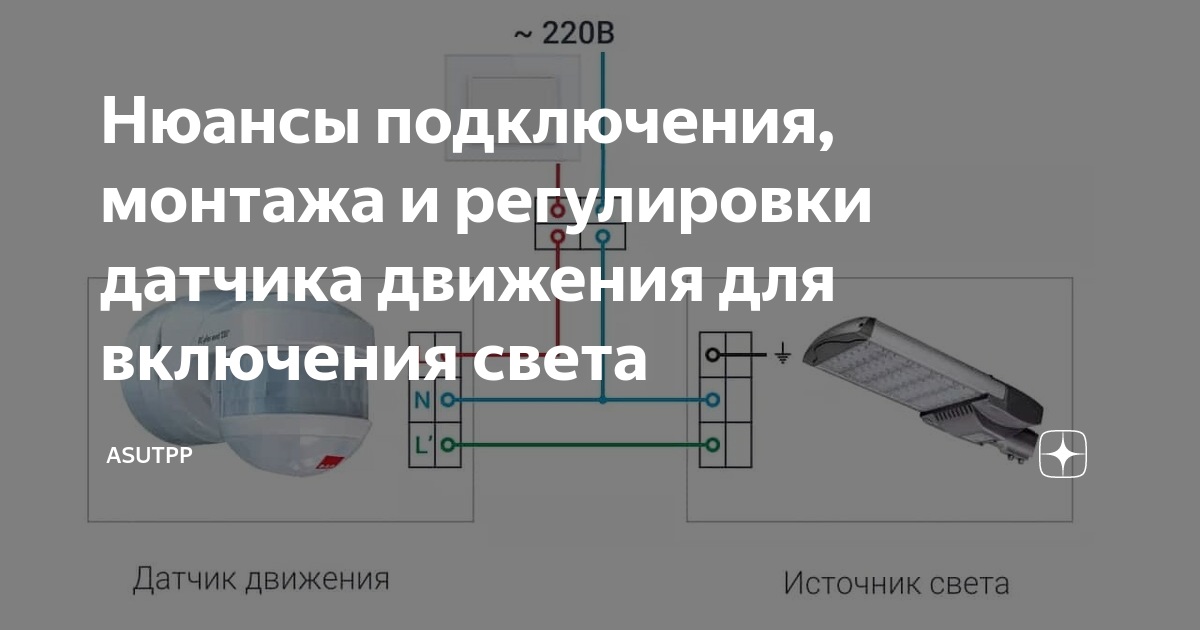 Датчик освещения: принцип работы и установка