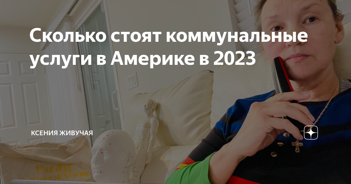 Сколько стоят коммунальные услуги в Америке в 2023 | Ксения Живучая | Дзен