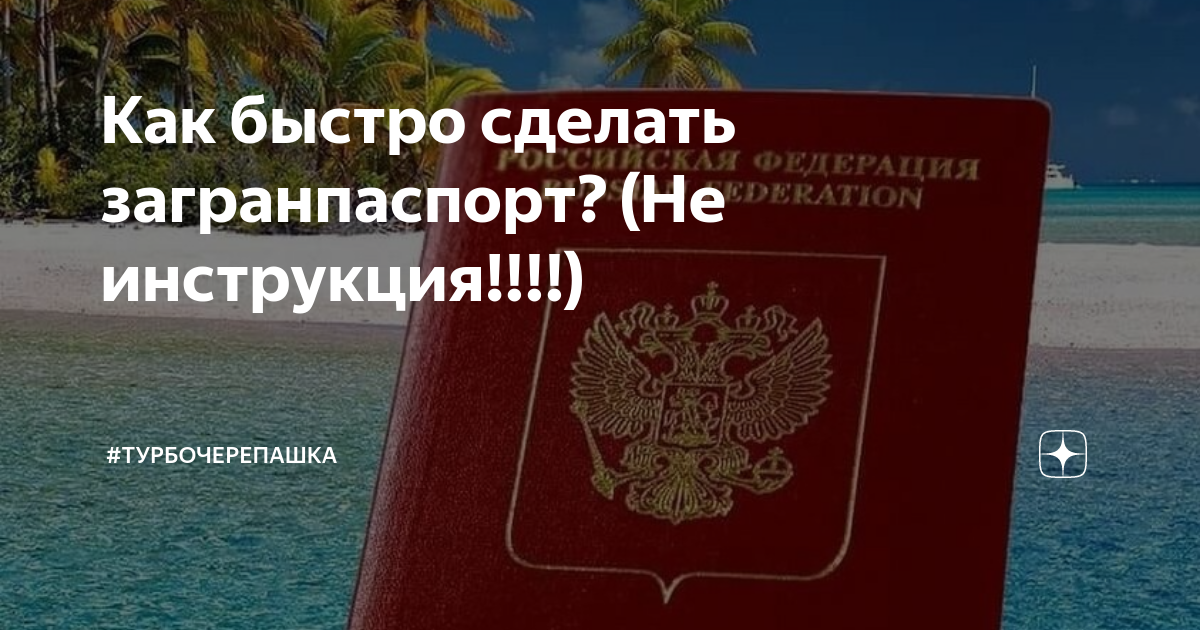 Как быстро сделать загранпаспорт? (Не инструкция!!!!) | #Турбочерепашка ...