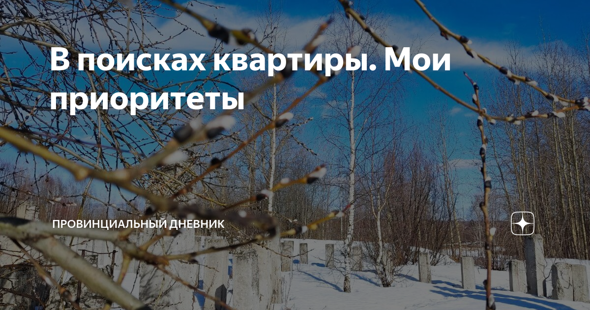 В поисках квартиры. Мои приоритеты | Провинциальный дневник | Дзен