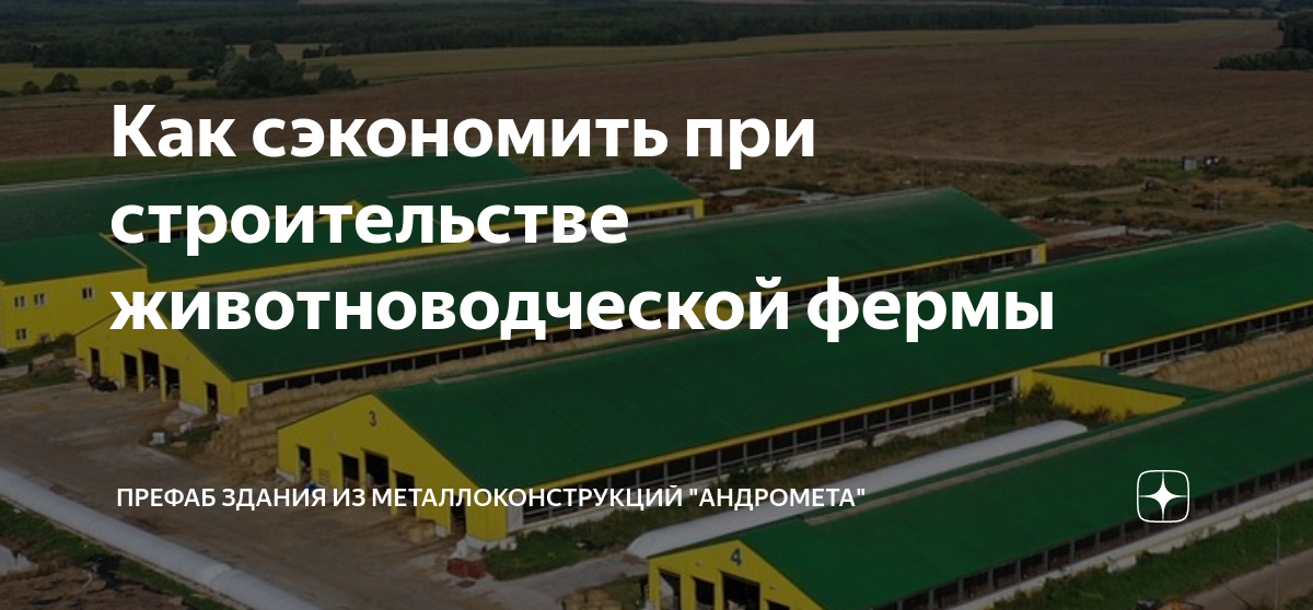 Как сэкономить при строительстве животноводческой фермы | Префаб здания ...