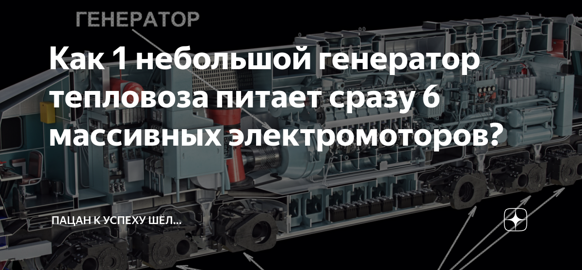 Главный генератор тепловоза