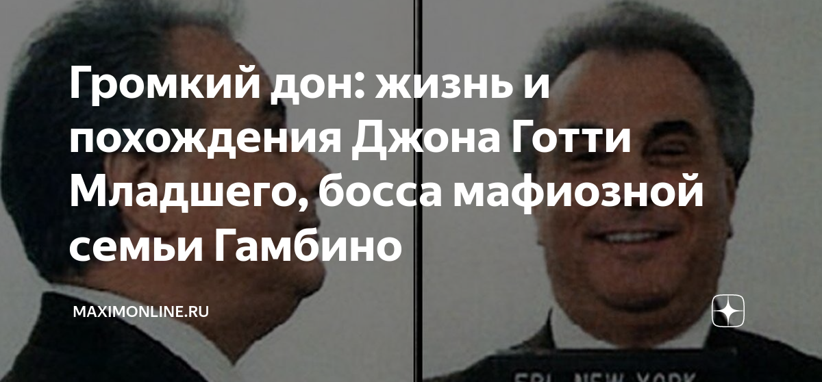Громкий дон: жизнь и похождения Джона Готти Младшего, босса мафиозной ...