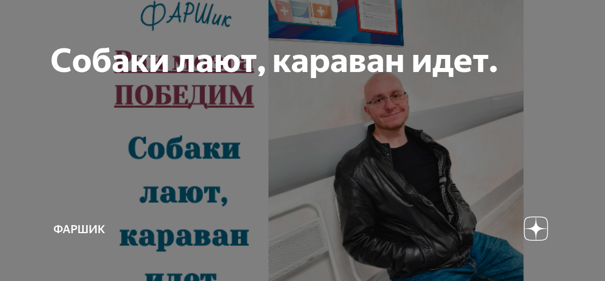 как понять собаки лают караван идет