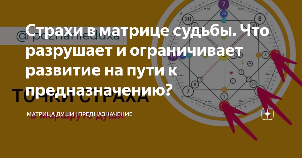 Предназначение судьбой